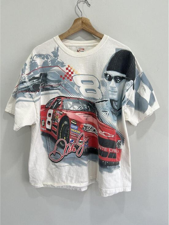 Vintage Other - Vintage Dale Jr Racing Tee Shirt